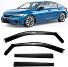 In-channel Window Visors Deflectors Rain Guards For Honda Civic Hatchback 22-26 New. Price: $58.80.