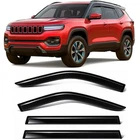 Tape-on Rain For Jeep Grand Cherokee 2022-2026, Smoked Black Tinted New. Price: $72.35.