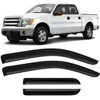 Sun/rain Guard Outside Mount Tape-on Window Visors 09-14 Ford F150 Crew Cab New. Price: $35.33.