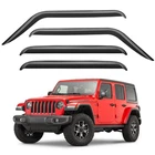 Window Visors Rain Guards For 2018-2026 Jeep Wrangler Jl Unlimited & 2020-202... New. Price: $59.00.