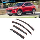 Fits 20-25 Ford Escape Channel Window Visors Rain Sun Vent Deflectors 4PC Set New. Price: $37.99.