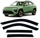 2024-2026 Tape-on Rain Guards Compatible With Hyundai Kona Side Window Visor ... New. Price: $96.79.