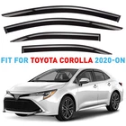 Rain Guards Vent Visors Shade For 2020-2026 Toyota Corolla Sedan New. Price: $52.49.