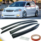 Smoke Window Vent Visor For Toyota Corolla 2009-2013 Rain Guard Deflector 4PCS New. Price: $22.24.