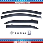 For 2018-2024 Toyota Camry Clip-on Black Trim Window Visor Rain Guard Deflector New. Price: $42.00.