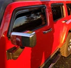 Avs 3M Tape-on Smoke Rain Guards Vent Visors Shade For 2006-2009 Hummer H3 Suv New. Price: $79.99.