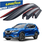 Sun Rain Visors Wind Guards For 2014-2020 Nissan Rogue Shatterproof New. Price: $108.99.