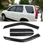 Fits 02-06 Honda Crv Acrylic Window Visors Rain Sun Guard Vent 4PC Set New. Price: $25.99.