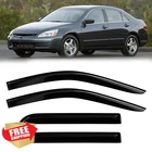 Fullux Rain Guards Honda Accord 2003-2007 4PC Side Wind Deflector New. Price: $47.88.