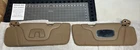 1999 2006 Chevy Silverado Sierra Sun Visor Shade Set Brown Oem Used. Price: $69.00.