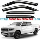 Rain Guards Vent Visors Shade For 2019-2026 Dodge Ram 1500 Crew Cab New. Price: $52.49.