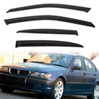 Pldde Rain Guards Compatible With For 1999-2005 Bmw E46, Dark Smoke Tint New. Price: $61.41.