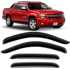Sun Rain Visors Wind Guards For 2007-2013 Chevrolet (chevy) Avalanche New. Price: $59.99.