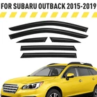 Rain Guards Vent Visors Shade For 2015-2019 Subaru Outback New. Price: $57.74.