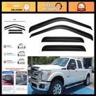 Rain Guards Window Visors 1999-2016 Ford Super Duty F250 F350 F450 F550, Out New. Price: $77.99.