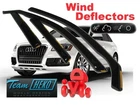 For Audi Q5 2009 - 2016 5.DOORS Wind Deflectors 4.PC Heko 10235 New. Price: $86.40.