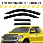 Rain Guards Vent Visors Shade For 2007-2021 Toyota Tundra Double Cab New. Price: $47.24.