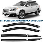 Rain Guards Vent Visors Shade For 2015-2019 Subaru Outback Shatterproof New. Price: $78.74.