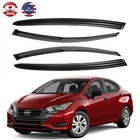4X For Nissan Versa 4-DOOR Sedan Window Visors Rain Guards Deflector New. Price: $26.99.