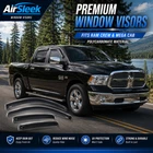 Ram Crew Mega Cab Polycarbonate Window Visors Premium Rain Guards 4PC New. Price: $40.99.