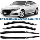 Rain Guards Vent Visors Shade For 2018-2022 Honda Accord Shatterproof New. Price: $78.74.
