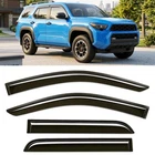 Window Visor Rain Guards Tape On For Toyota 4RUNNER 2025-2026 OTY4RVS25 New. Price: $89.99.