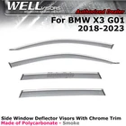 Wellvisors For 2018-2024 Bmw X3 G01 Window Deflector Chrome Trim Guards New. Price: $121.99.
