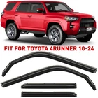 Side Window Deflectors Rain Guards For 2010-2024 Toyota 4RUNNER Shatterproof New. Price: $59.39.