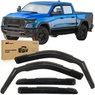 Nilight In-channel Rain Guards For 2019-2026 Dodge Ram 1500 Crew Cab Vent Visors New. Price: $50.09.