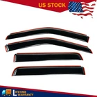 Rain Guards Side Window Protectors Ford F150 Crew Cab Deflectors New. Price: $35.99.