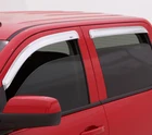 Avs Ventvisor 4PC Chrome Window Deflectors For Select Silverado Sierra 684536 New. Price: $143.99.