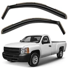 Sun Rain Visors Wind Guards For 2007-2013 Chevy Silverado Regular Cab New. Price: $39.99.