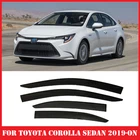 Tinted Window Visors Deflectors Rain Guards For Toyota Corolla Sedan 2019-2026 New. Price: $55.61.
