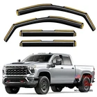 In-channel Window Rain Guards 2020-2026 Silverado/sierra 2500HD/3500HD Crew Cab New. Price: $84.34.