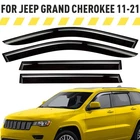 Rain Guards Vent Visors Shade For 2011-2021 Jeep Grand Cherokee New. Price: $47.24.