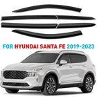 Rain Guards Vent Visors Shade For 2019-2023 Hyundai Santa Fe Shatterproof New. Price: $62.99.