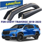 Side Window Deflectors Rain Guards For 2018-2023 Chevrolet Traverse Shatterproof New. Price: $98.99.