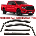 Rain Guards Vent Visors Shade For 2019-2026 Dodge Ram 1500 Crew Cab New. Price: $62.99.