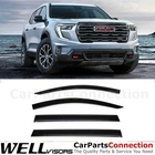 Wellvisors For 2024-2026 Gmc Acadia Rain Guards Window Black Trim New. Price: $103.99.