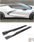 Eos Performance Carbon Flash Metallic Side Skirt Extension 20-UP Corvette C8 New. Price: $299.98.