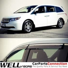 Wellvisors Window 11-17 For Honda Odyssey Side Deflectors New. Price: $101.99.