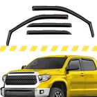 Sun Rain Visors Wind Guards For 2007-2021 Toyota Tundra Crewmax New. Price: $58.99.
