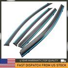 Honda Accord Window Visor 2018-2022 Clip-on Chrome Trim Rain Guard Smoke New. Price: $35.33.