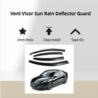Window Visor Sun Rain Guard Deflector Fits MAZDA3 Sedan 2010-2013 New. Price: $26.99.