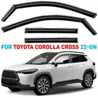 Side Window Deflectors Rain Guards For 2022-2026 Toyota Corolla Cross New. Price: $59.39.