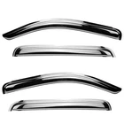 94623Y Chrome Window Visor Vent DEFLECTOR,4PC Outside Mount Style S... New. Price: $151.08.