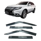 4PS Side Car Window Visor Rain Guards Vent Deflectors Fits For Mitsubishi Out... New. Price: $43.82.