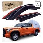Apilt Outside-mount Rain Guards Window Visors 2022-2026 Toyota Tundra Crewmax New. Price: $42.49.