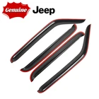Genuine Jeep Window Visor Wrangler Jk 2007-2017 Sun Rain Guards Deflector Us New. Price: $27.98.