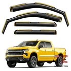 In-channel Window Rain 2019-2026 Chevy Silverado/gmc Sierra 1500 Crew Cab New. Price: $85.31.